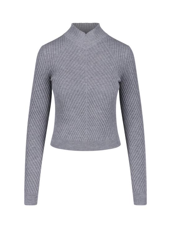 26FW 빅토리아 베컴 터틀넥 1425KTP006804B GREY MARL Grey