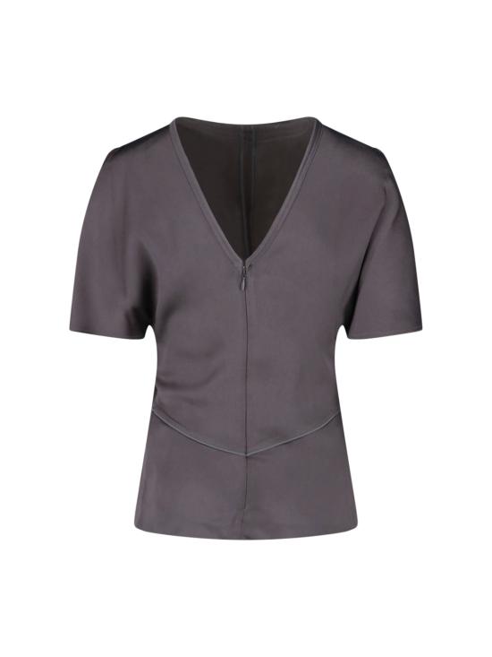 26FW 빅토리아 베컴 반팔 티셔츠 1126WTP006579A ORE GREY - VICTORIA BECKHAM