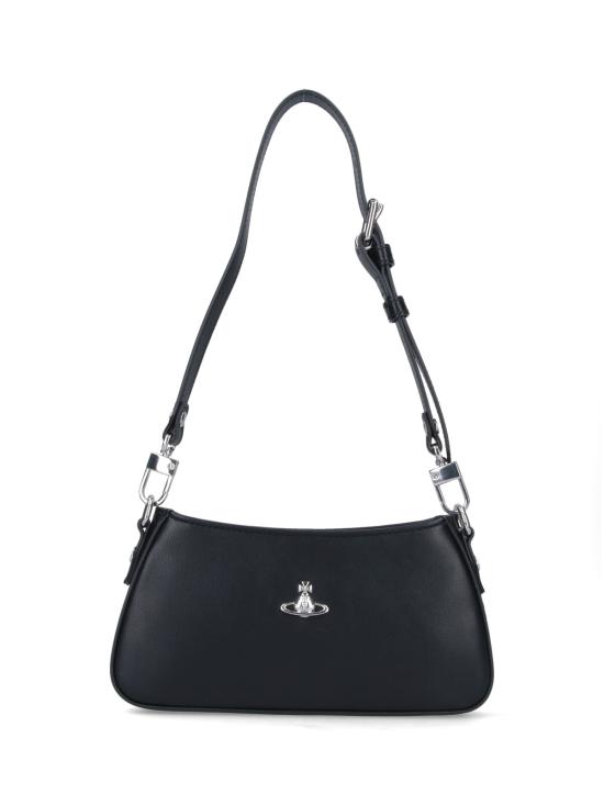 26FW 비비안웨스트우드 타샤 숄더 폰백 5801000JW S0026 N401 Black