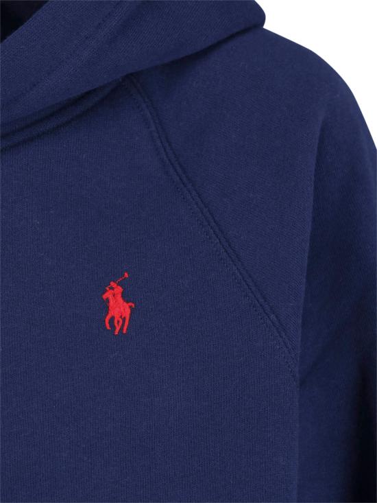 26FW 폴로 랄프로렌 후드 티셔츠 211 971698 002 Blue - POLO RALPH LAUREN