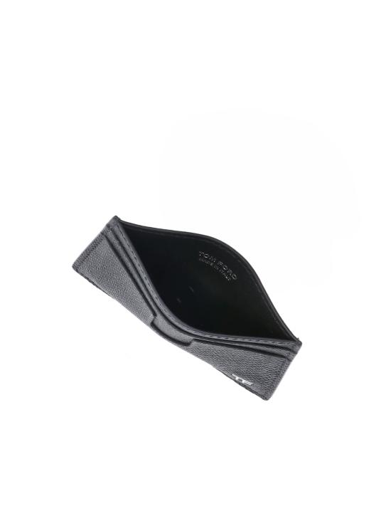 26FW 톰포드 스몰 그레인 레더 클래식 카드 홀더 YM232 LCL081S NAA Black - TOMFORD