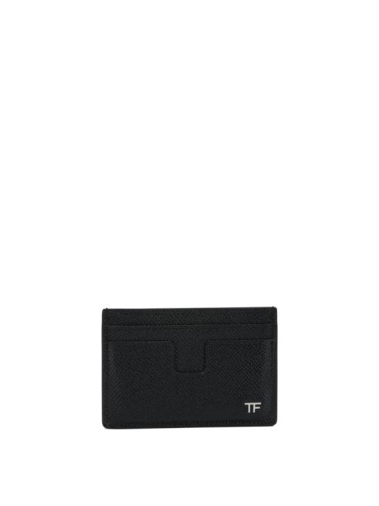 26FW 톰포드 스몰 그레인 레더 클래식 카드 홀더 YM232 LCL081S NAA Black