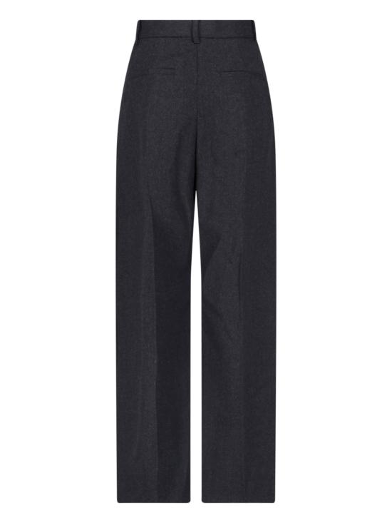26FW 빅토리아 베컴 스트레이트 팬츠 1226WTR002857Q DARK GREY MELANGE - VICTORIA BECKHAM