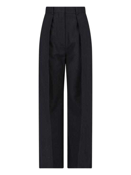 26FW 빅토리아 베컴 스트레이트 팬츠 1226WTR002857Q DARK GREY MELANGE