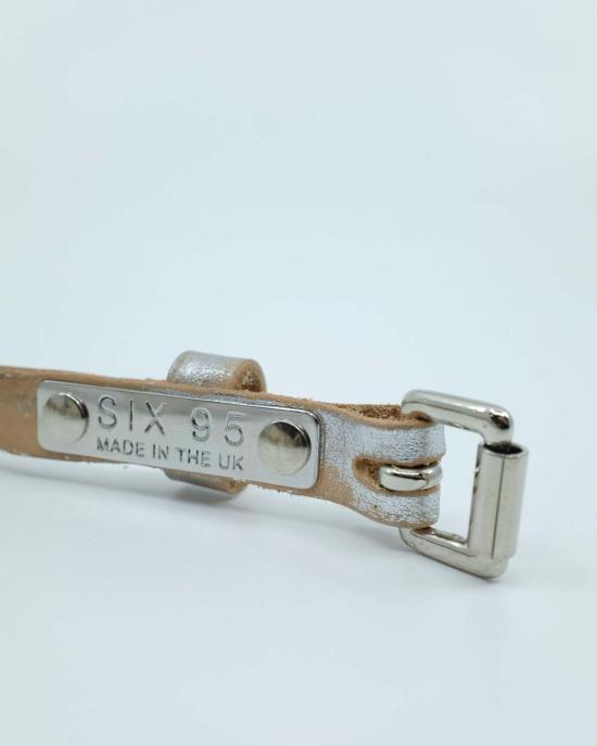  SIX 95 가죽 벨트 6개 95개 가죽 코인  실버 - OTHER BRANDS
