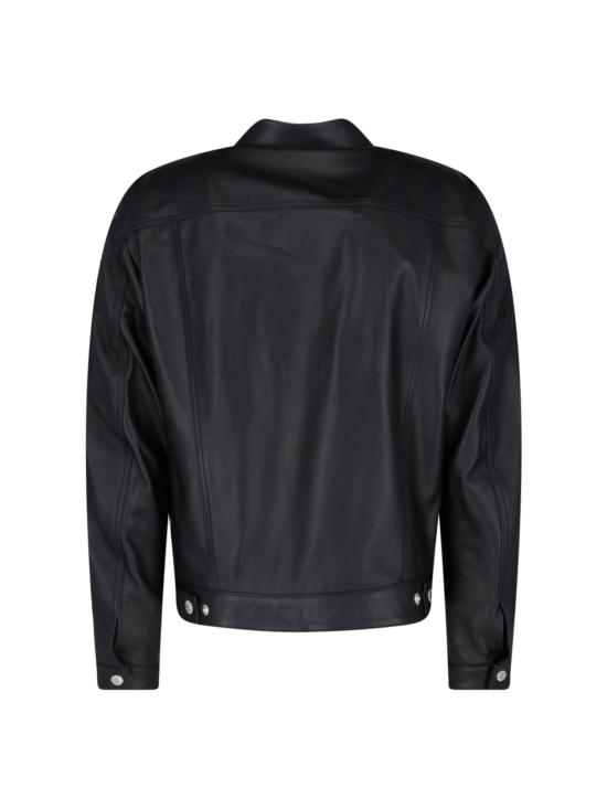 26FW 디스퀘어드2 가죽 자켓 S74AM1571 SY1491 900 Black - DSQUARED2