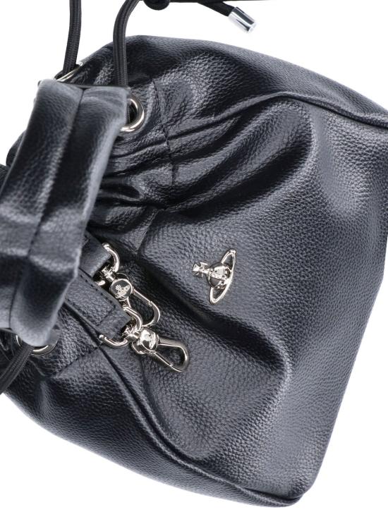 26FW 비비안웨스트우드 토트백 4C03000CU S000D N403 Black - VIVIENNE WESTWOOD