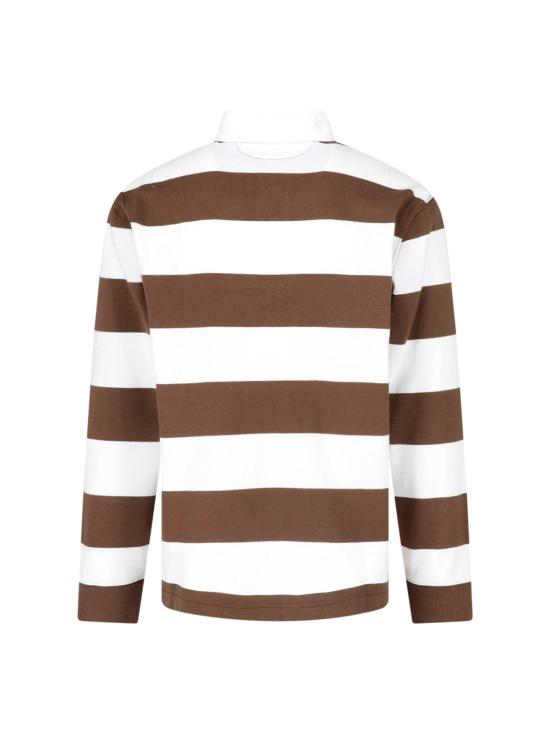 26FW 폴로 랄프로렌 아이코닉 럭비 셔츠 710 717116 055 Brown - POLO RALPH LAUREN