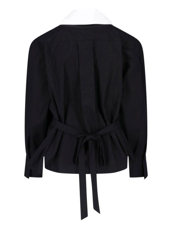 26FW 디 아티코 셔츠 261WCH00051 CCC052AA 414 Black - THE ATTICO