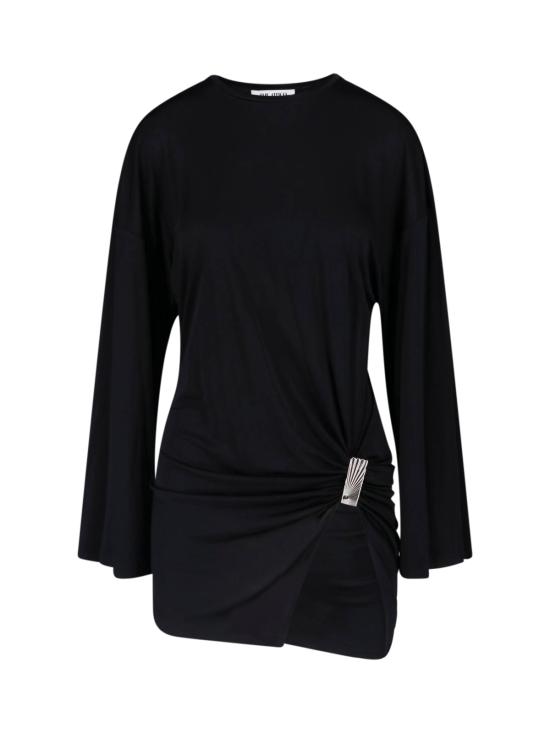 26FW 디 아티코 숏 원피스 261WCA00453 VVV107AA 100 Black