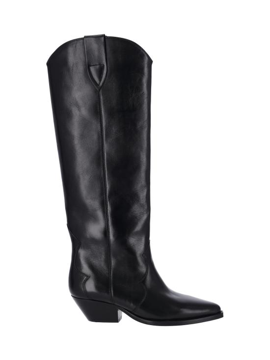 26FW 이자벨마랑 덴비 스웨이드 레더 하이 부츠 BT0001FA A3A03S 01BK BLACK