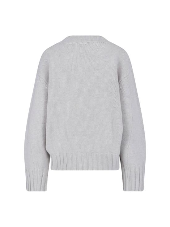 26FW 디 아티코 스웨터 261WCK00126 KWS011AA 607 GREY - THE ATTICO