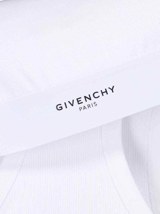 26FW 지방시 트레이닝 티셔츠 BW70FNR2Q3 100 White - GIVENCHY