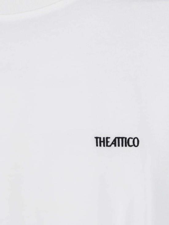 26FW 디 아티코 반팔 티셔츠 261WCT00350 JJJ025AA 001 White - THE ATTICO