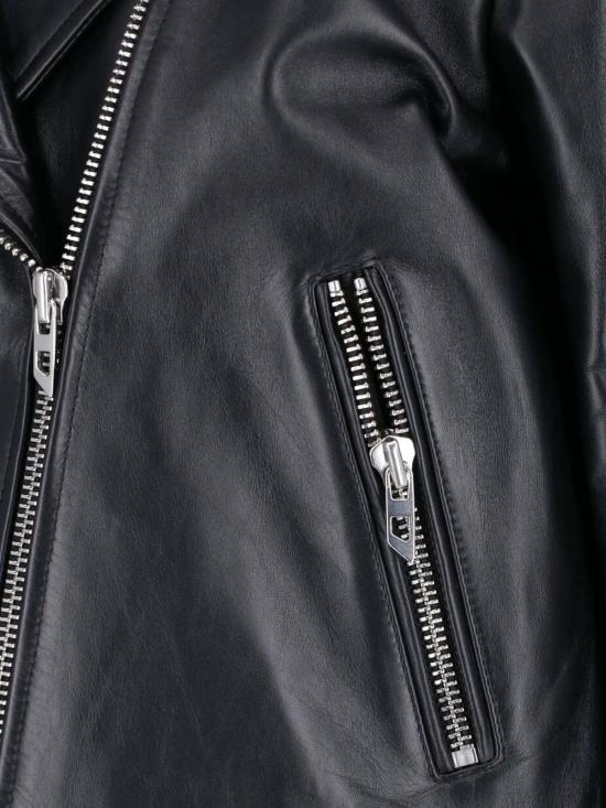 26FW 디젤 L-UNATIC 왁스드 레더 자켓 A21902 0CECH 9XX - DIESEL