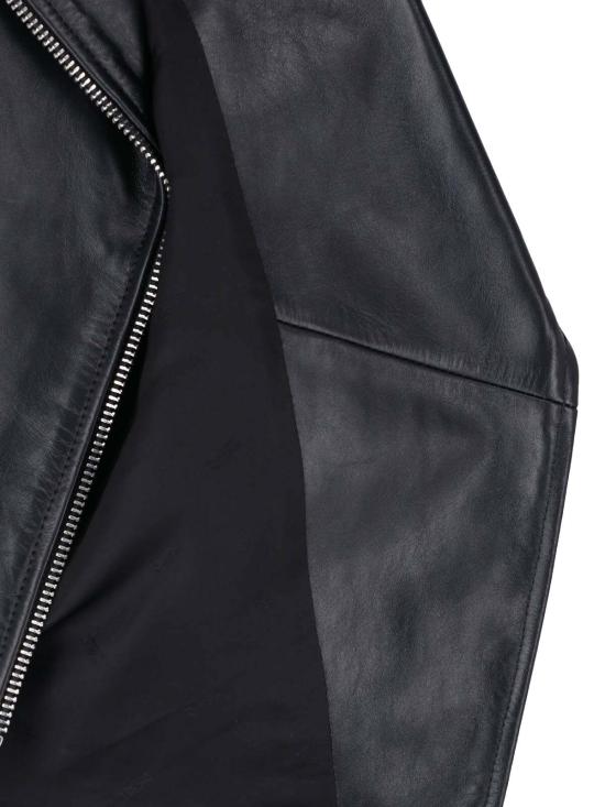 26FW 디젤 L-UNATIC 왁스드 레더 자켓 A21902 0CECH 9XX - DIESEL