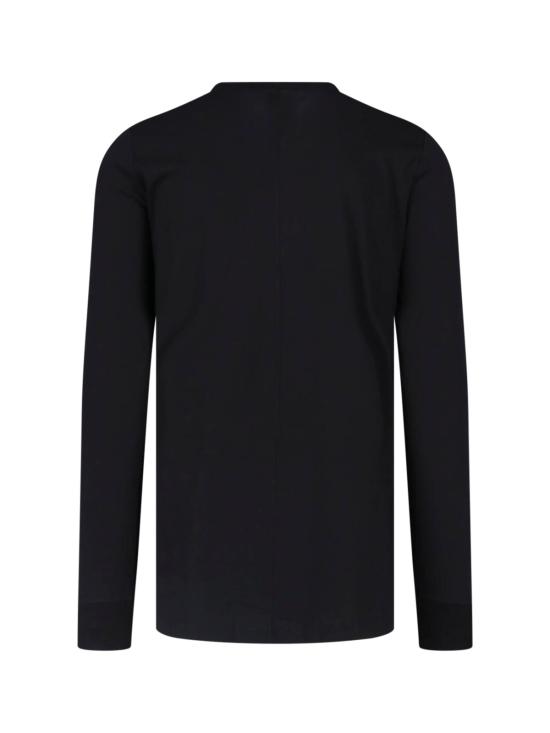 26FW 릭 오웬스 긴팔 티셔츠 RU02F4266 JA 09 Black - RICK OWENS