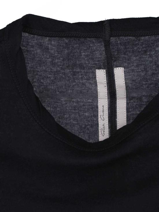 26FW 릭 오웬스 긴팔 티셔츠 RP02F5202 MR 09 Black - RICK OWENS