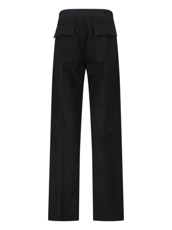 26FW 릭 오웬스 트레이닝/조거 팬츠 RU02F4378 TB 09 Black - RICK OWENS