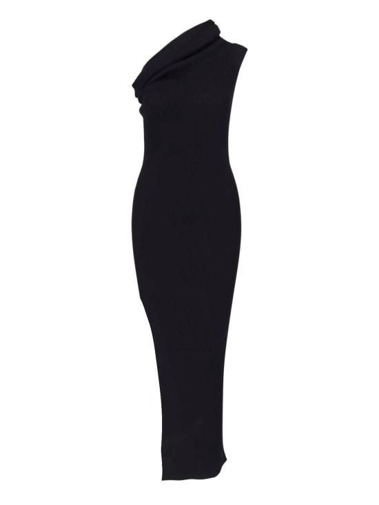 26FW 릭 오웬스 롱 원피스 RP02F5627 RIBVI 09 Black