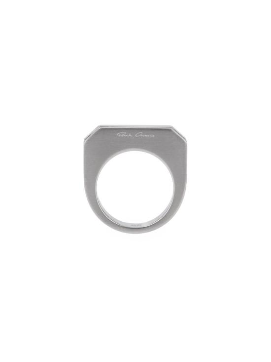 26FW 릭 오웬스 반지 RJ0000124 MMTES2 128 Silver