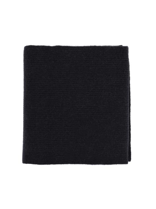 26FW 릭 오웬스 머플러/스카프 RU02F4479 KWP 09 Black - RICK OWENS