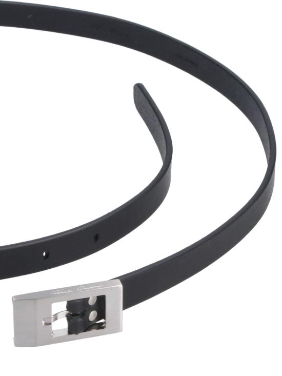 26FW 릭 오웬스 레귤러 벨트 RA02F0979 LGE Black - RICK OWENS