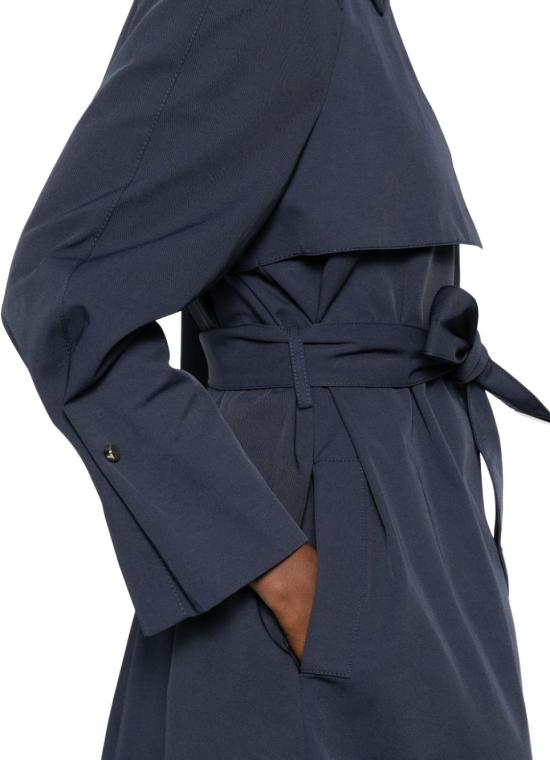 26SS 엠포리오 아르마니 트렌치 코트 EW003430AF12646UB146 NAVY - EMPORIO ARMANI