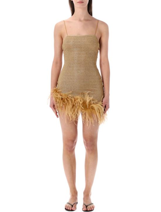 26SS 오세리 숏 원피스 LPDS261GOLD Neutrals