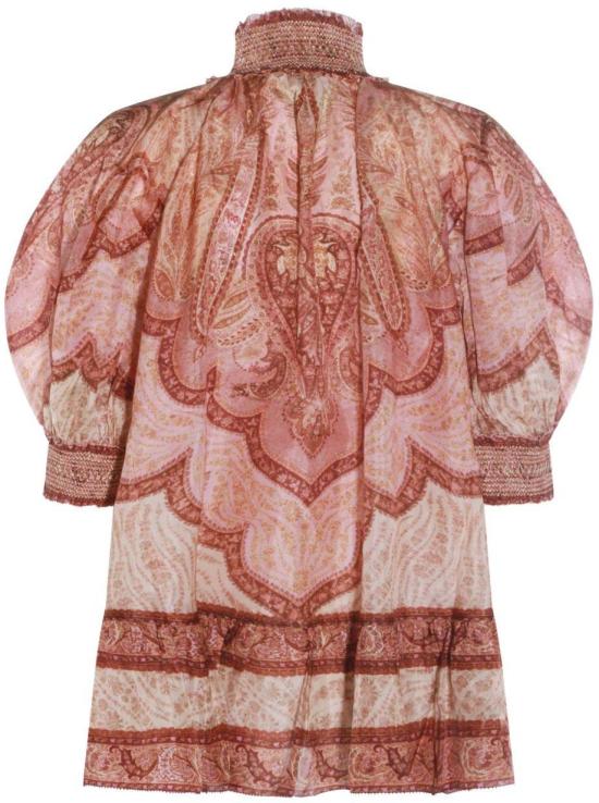 26SS 짐머만 블라우스 5655TRS262TBML MAROON - ZIMMERMANN