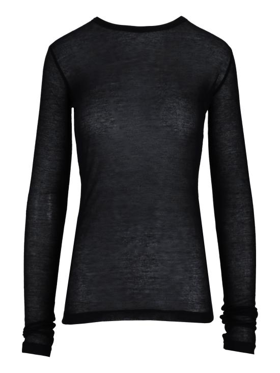  앤 드뮐미스터 긴팔 티셔츠 B0011488FA359 099 BLACK