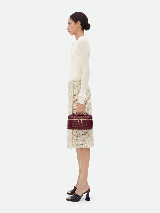 26SS 보테가베네타 뱅뱅 베니티 케이스백 789109V3IV1 2247 Rosso - BOTTEGA VENETA