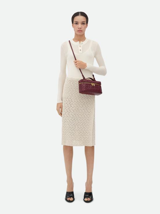 26SS 보테가베네타 뱅뱅 베니티 케이스백 789109V3IV1 2247 Rosso - BOTTEGA VENETA