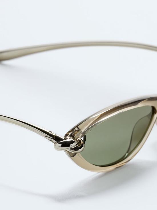 26SS 보테가베네타 선글라스 821447VBL80 9726 Beige - BOTTEGA VENETA