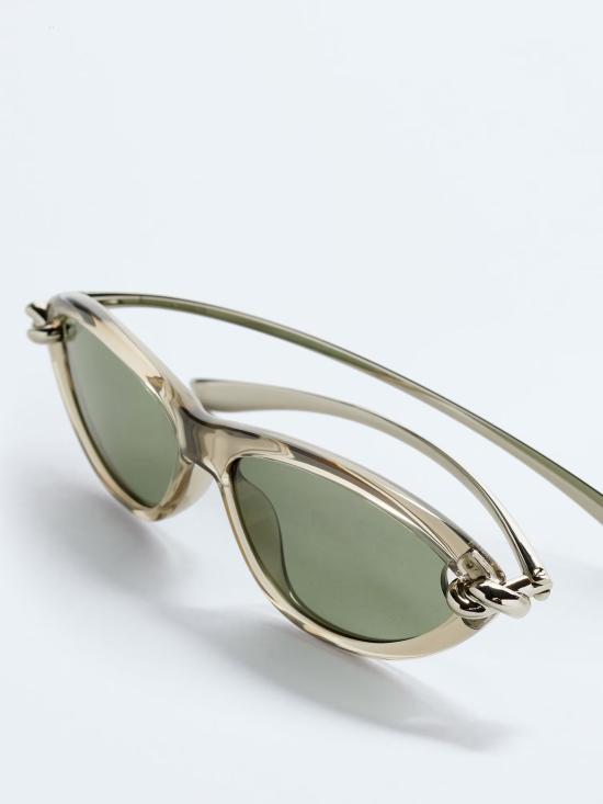 26SS 보테가베네타 선글라스 821447VBL80 9726 Beige - BOTTEGA VENETA