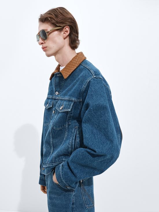 26SS 보테가베네타 수트 자켓 862600V69P0 4300 Blu - BOTTEGA VENETA