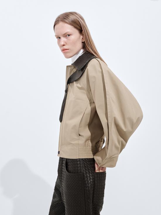 26SS 보테가베네타 자켓 852425V6KO0 2549 Beige - BOTTEGA VENETA