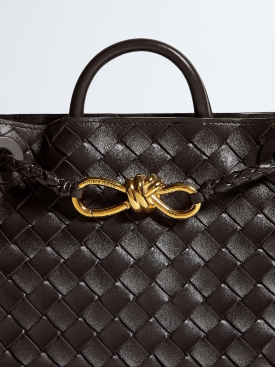 26SS 보테가베네타 안디아모 스몰 토트백 766014VCPP1 2272 Brown - BOTTEGA VENETA