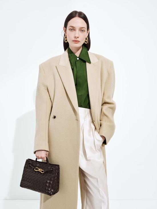 26SS 보테가베네타 안디아모 스몰 토트백 766014VCPP1 2272 Brown - BOTTEGA VENETA