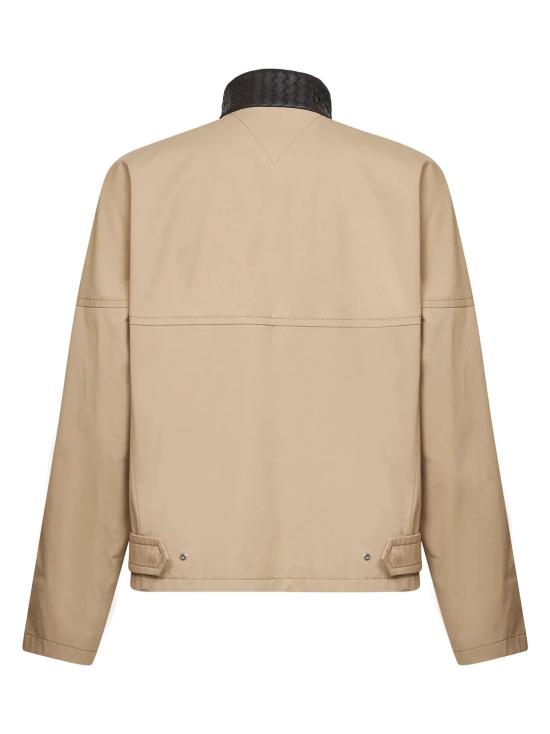 26SS 보테가베네타 컴팩트 코튼 자켓 852530V6KO0 2549 Beige - BOTTEGA VENETA