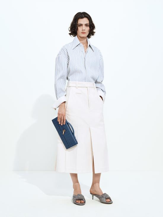 26SS 보테가베네타 안디아모 클러치 741511VCPP3 4020 Blu - BOTTEGA VENETA