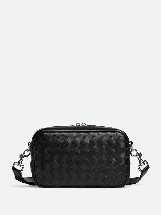 26SS 보테가베네타 인트레치아토 카메라 크로스백 755923V2HL1 8803 Nero