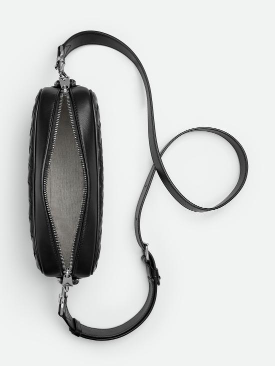 26SS 보테가베네타 인트레치아토 카메라 크로스백 755923V2HL1 8803 Nero - BOTTEGA VENETA