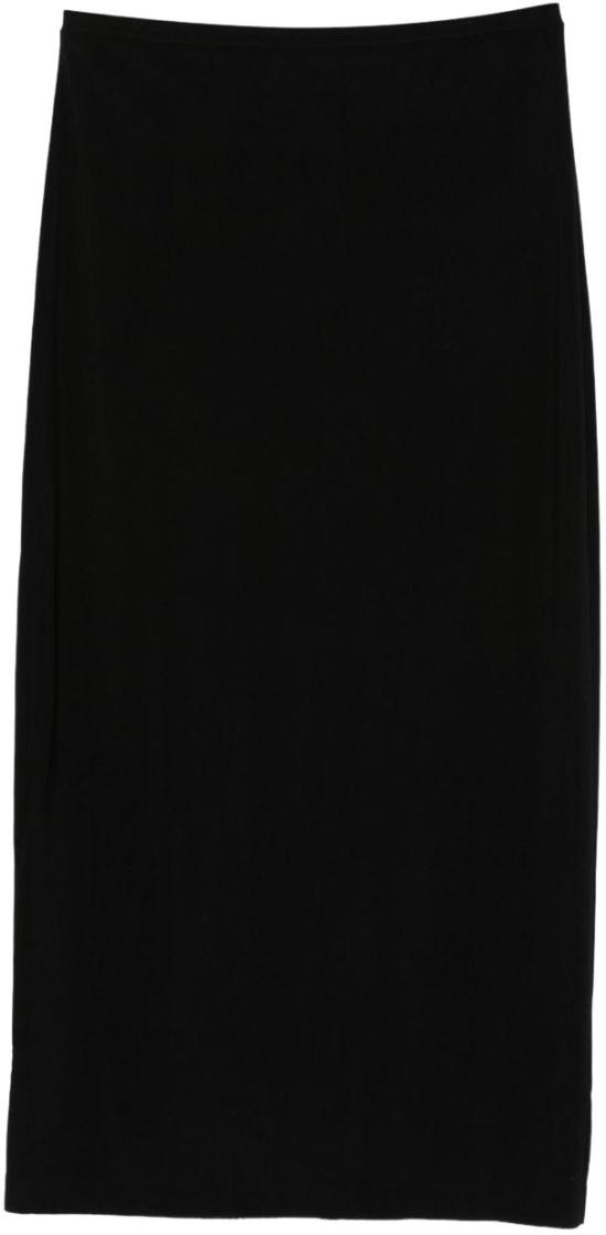 25FW 노마카말리 미디 스커트 KK225SPLQ70001 BLACK