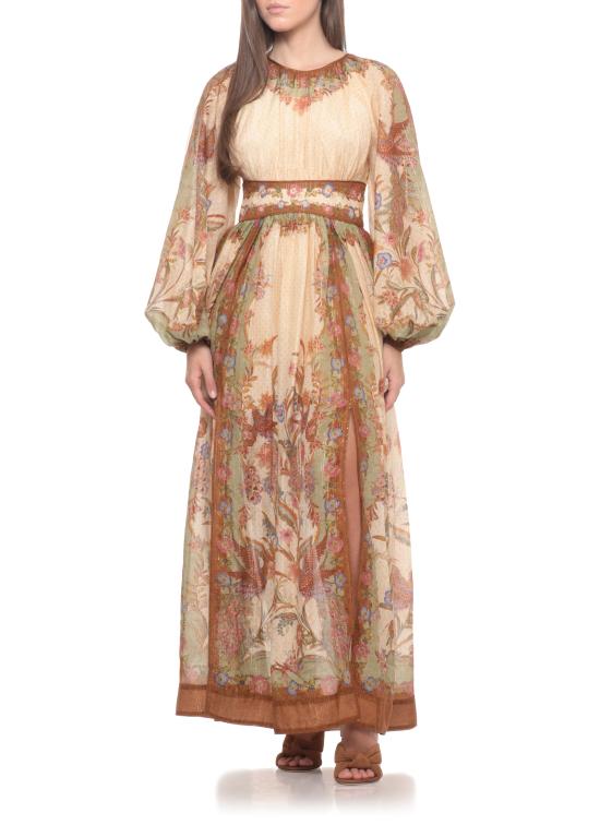 26FW 짐머만 롱 원피스 5947DSS262 CKSF Beige - ZIMMERMANN