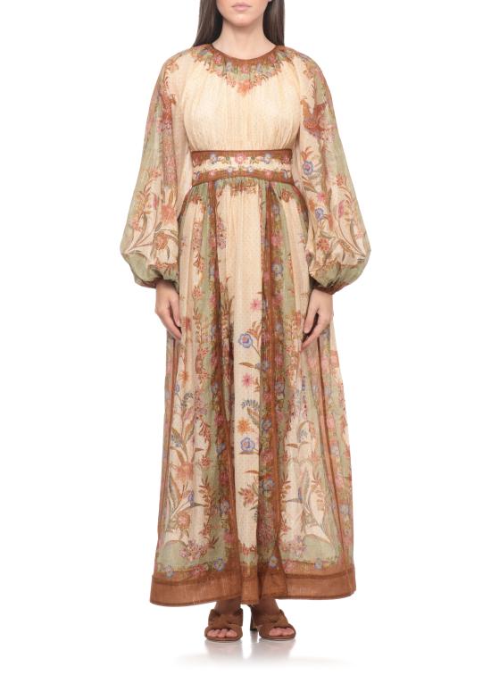 26FW 짐머만 롱 원피스 5947DSS262 CKSF Beige - ZIMMERMANN