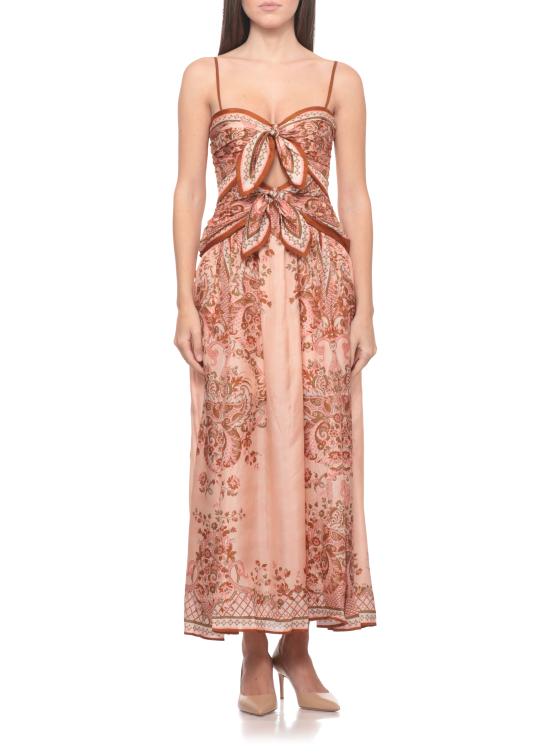 26FW 짐머만 롱 원피스 8062DSS261 PPSFL Pink - ZIMMERMANN