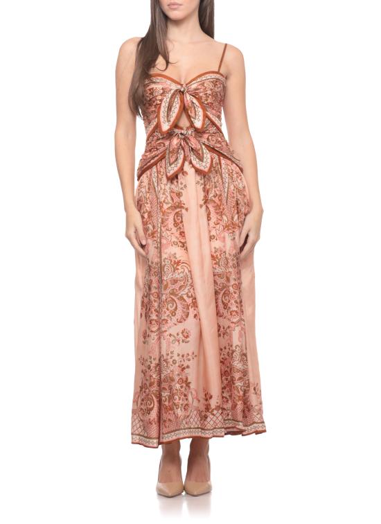 26FW 짐머만 롱 원피스 8062DSS261 PPSFL Pink - ZIMMERMANN