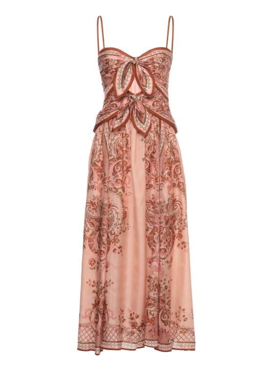 26FW 짐머만 롱 원피스 8062DSS261 PPSFL Pink
