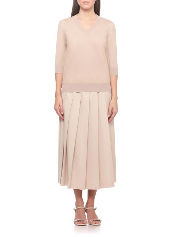 26SS 파비아나 필리피 스웨터 MAD266F008 L9220157 Beige - FABIANA FILIPPI